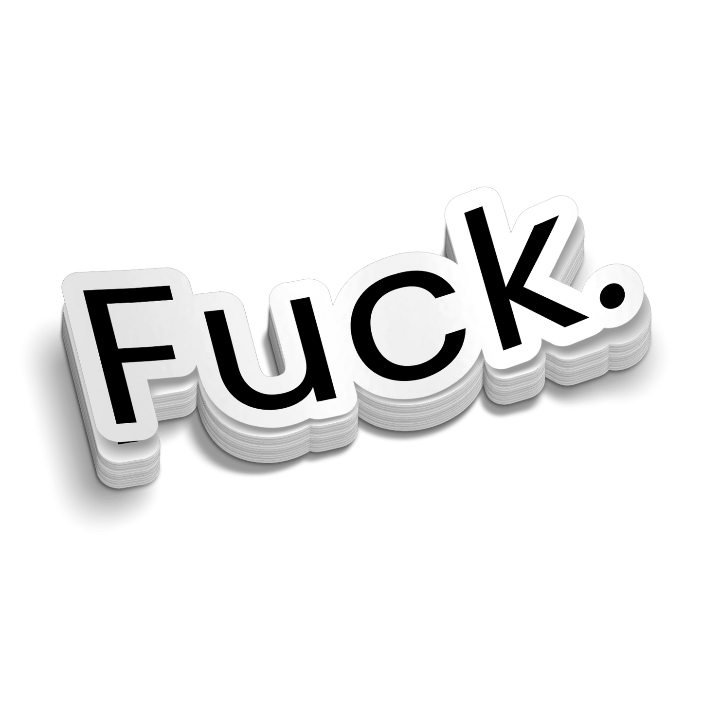 F*ck - Hard Hat Decal