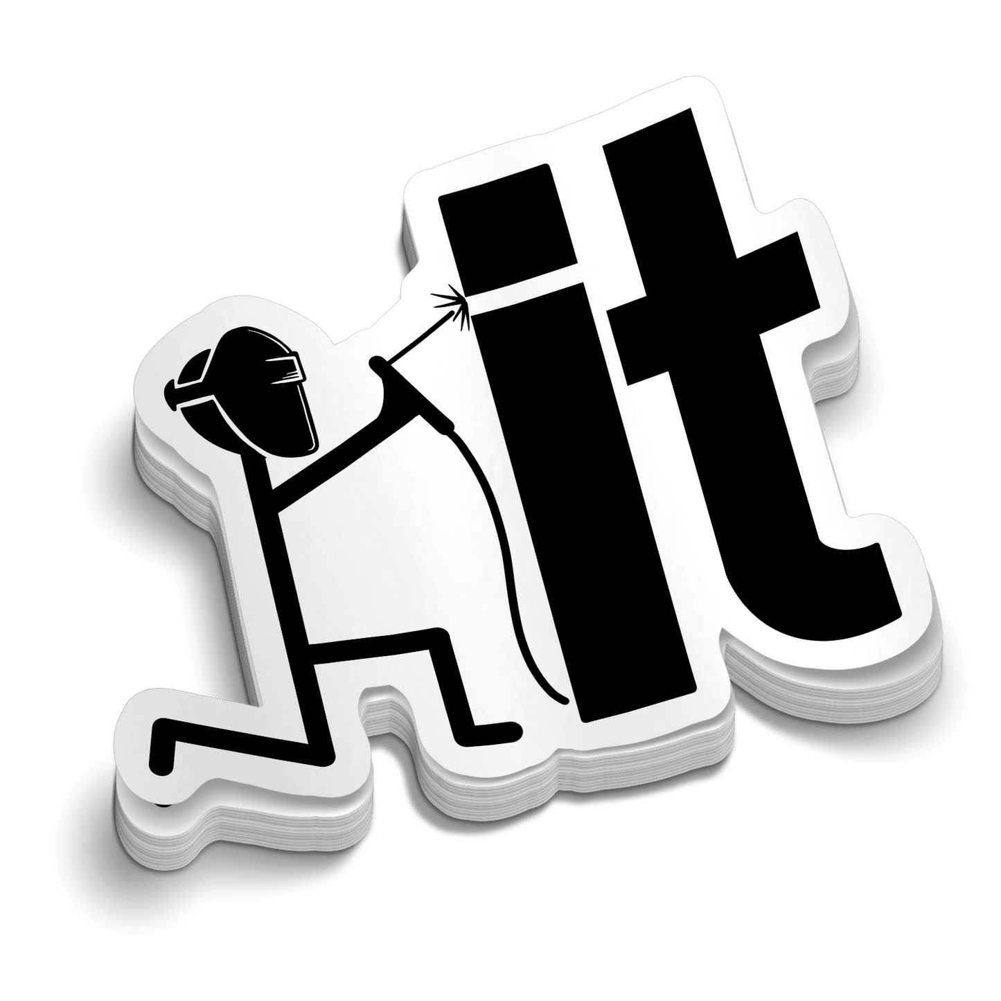 Weld It - Hard Hat Decal