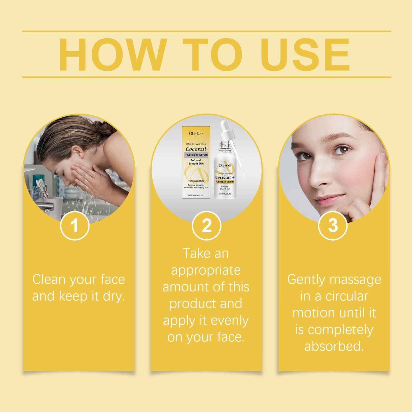 Hyaluronic Acid Facial Essence Gentle Moisturizing Moisturizing Gloss Sensitive Dry Mild Essence