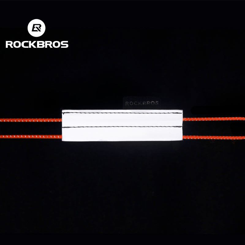 ROCKBROS Adjustable Elastic Reflective Trouser Strap for Cycling Safety