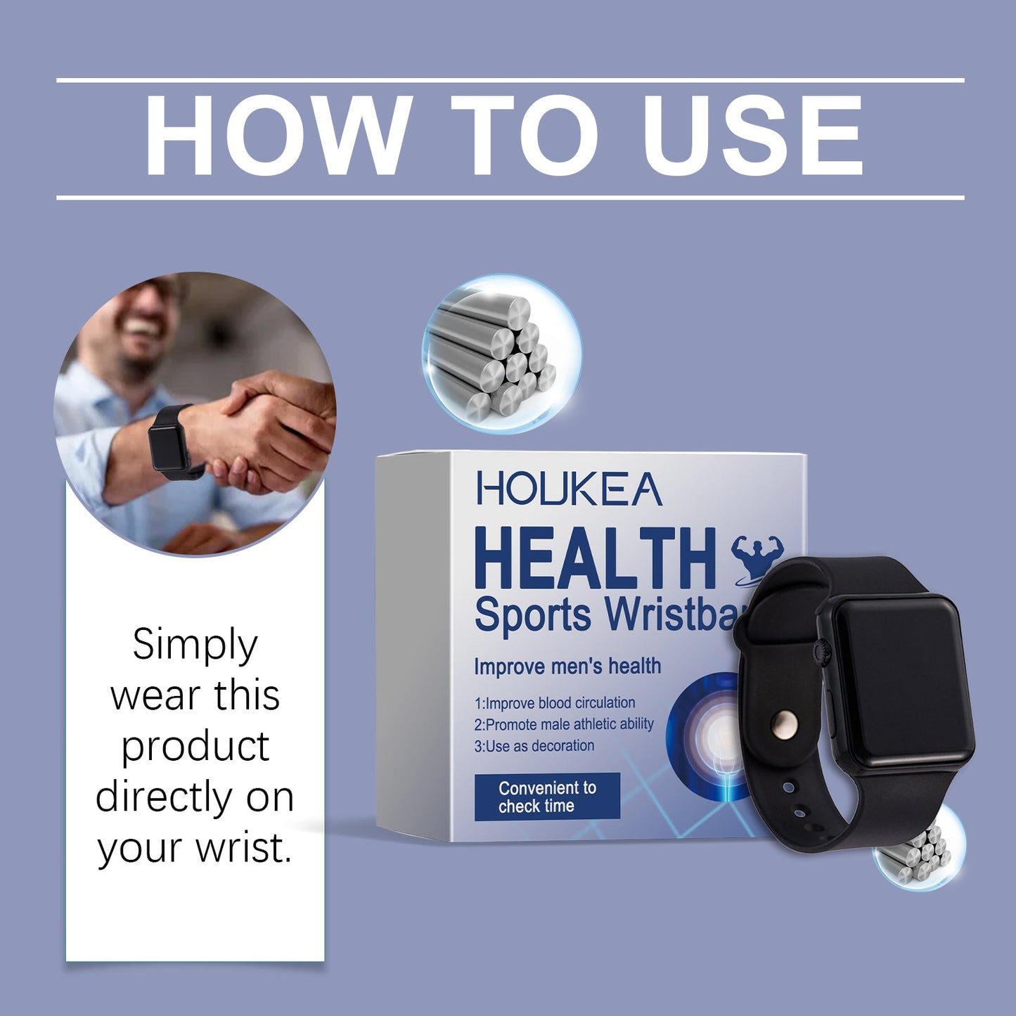 Men's Health Exercise Wristband
