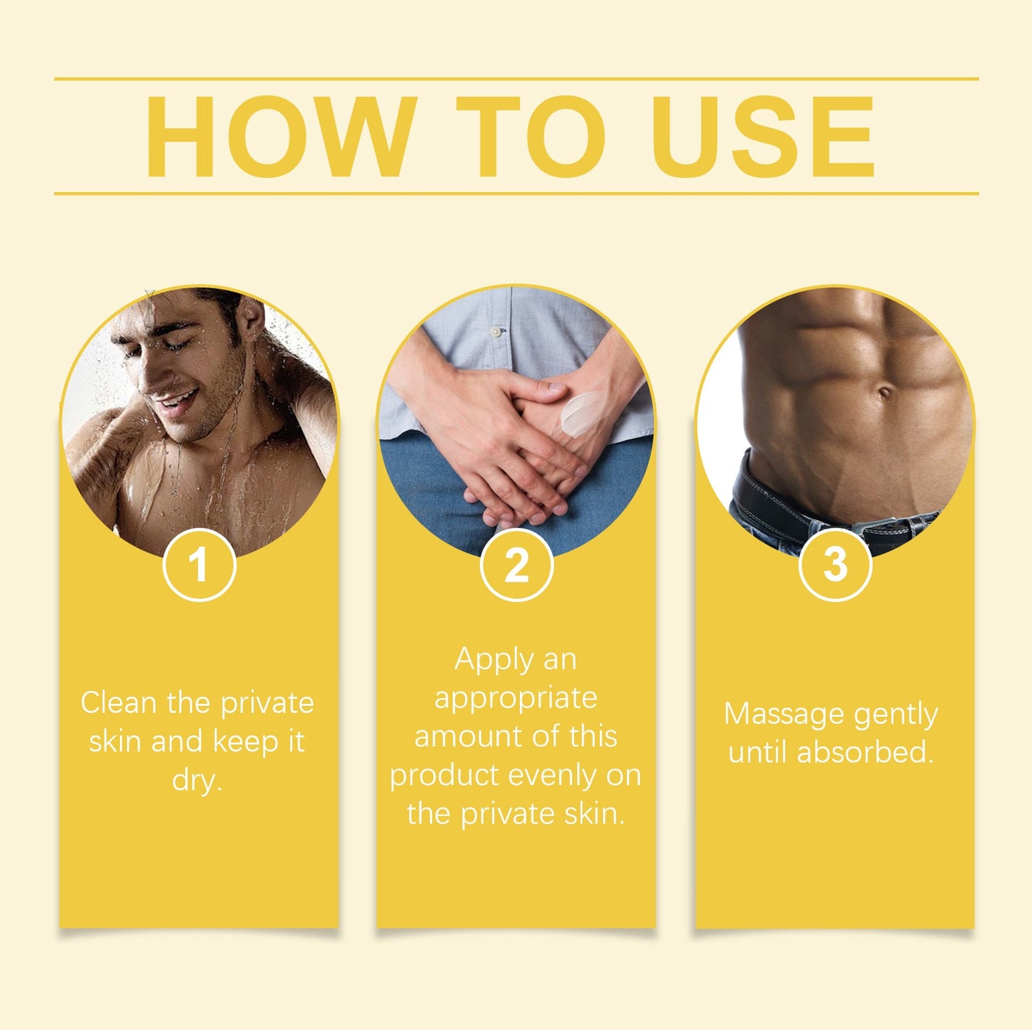 Men's Body Care Cream Men's Daily Body Care Cleansing Deodorant Treatment Cream