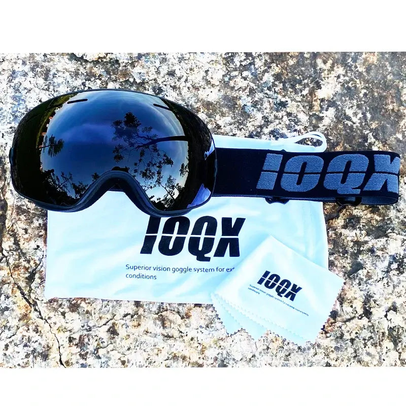 Clear Vision on the Slopes Double Layer Ski Goggles