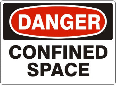 Danger - Confined Space