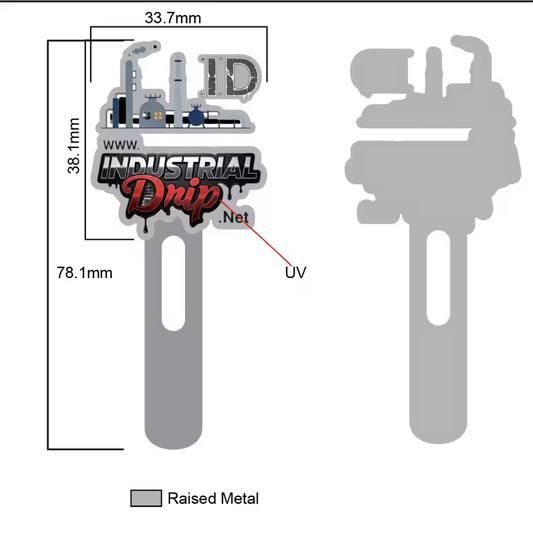 Industrial Drip Hat Clip