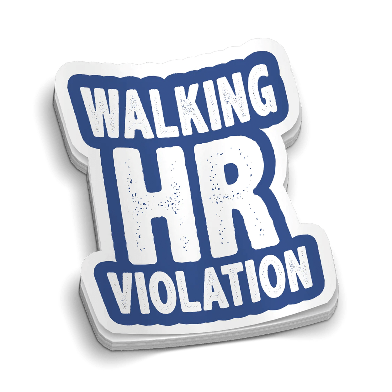 HR Violation Hard Hat Decal