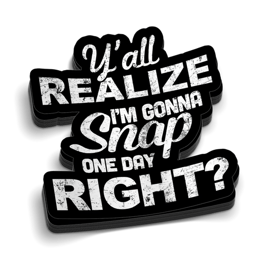 Snap Someday Hard Hat Decal