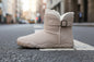 Unisex Warm Fleece-Lined Snow Boots – Anti-Slip Winter Boots for Men & Women