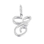Hip hop accessories grass letter pendant melon seed buckle Cuban chain accessory