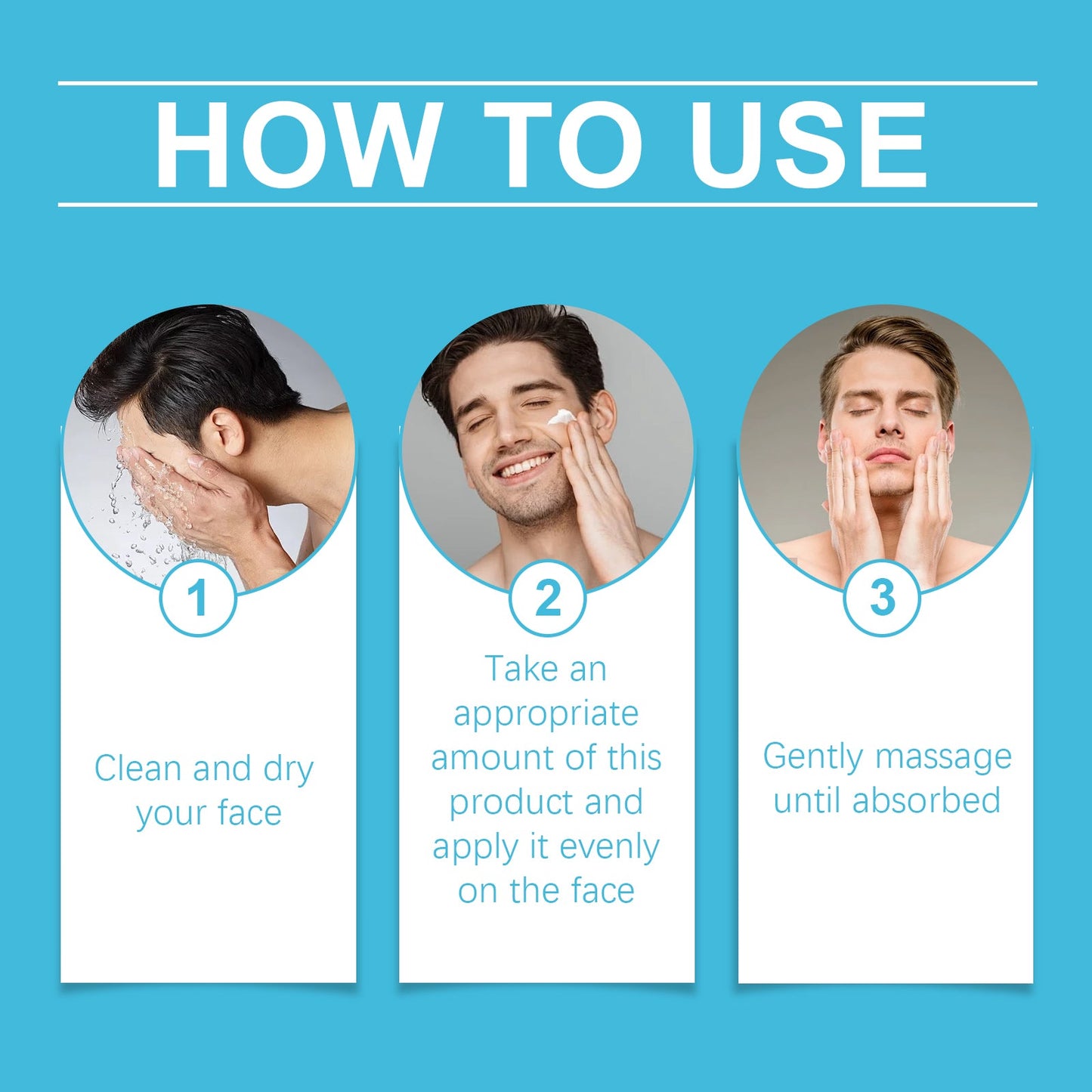 Men's Moisturizer, Deeply Nourishes Facial Skin And Improves Skin Quality