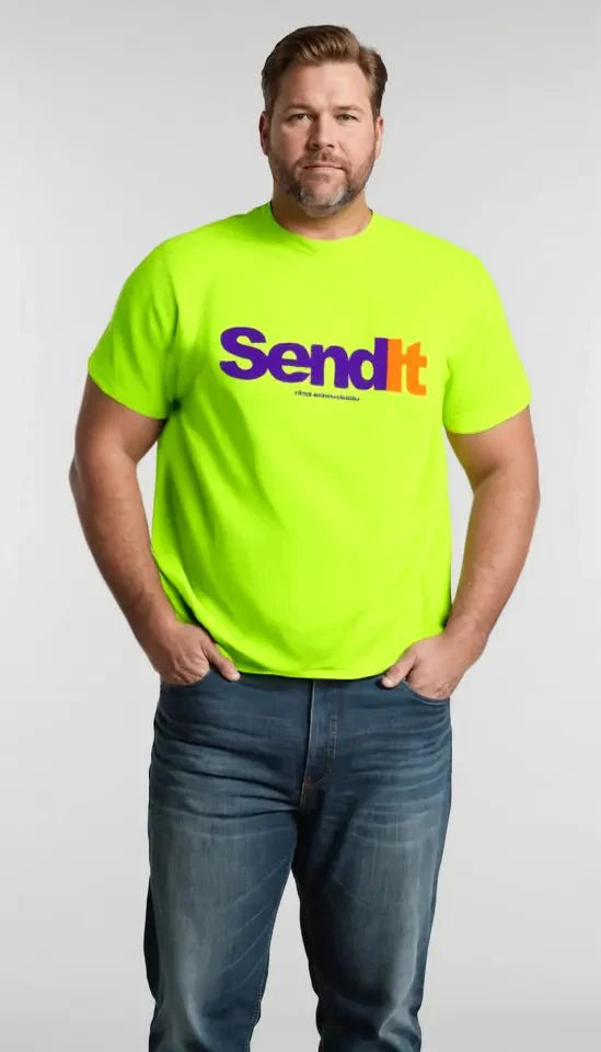 Send It - Safety Yellow T-Shirt