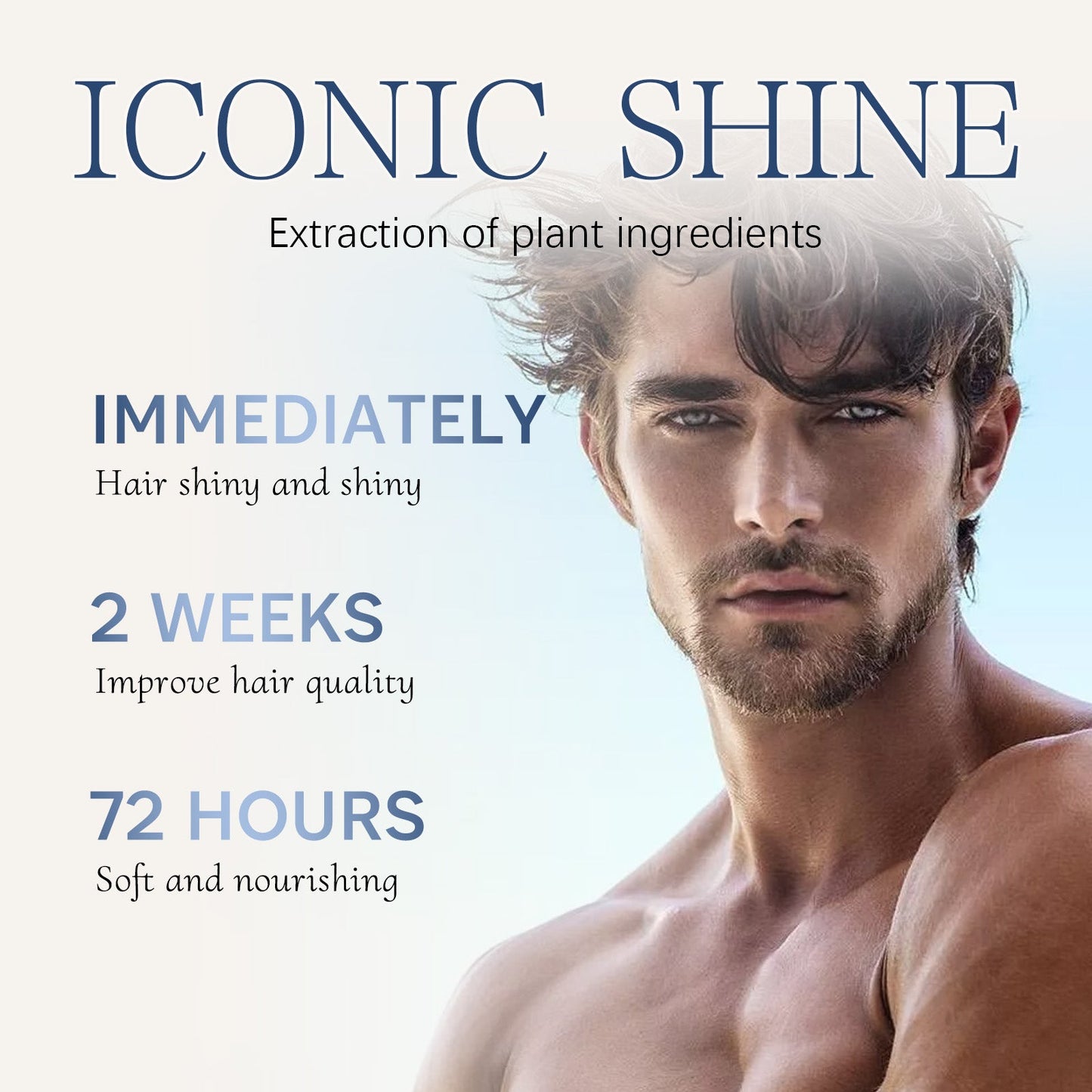 Men's Hair Care Cream Repair Dry Hair And Frizz Supple Repair Hair Care Cream