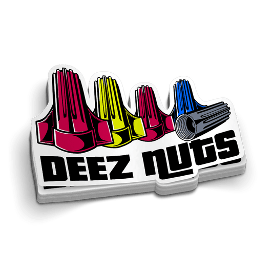 Deez Nuts 5 Inch Decal