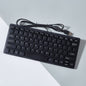 USB desktop laptop keyboard wired chocolate mini silent small keyboard