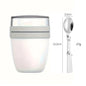 Portable Yogurt Cereal Cups with Lids. Ideal for Overnight Oats, DIY Salads & Parfaits. Great for Breakfast or Lunch
