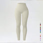 Threaded autumn and winter yoga pants seamless fitness pants high waisted sports yoga clothes leggings