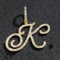 Hip hop accessories grass letter pendant melon seed buckle Cuban chain accessory