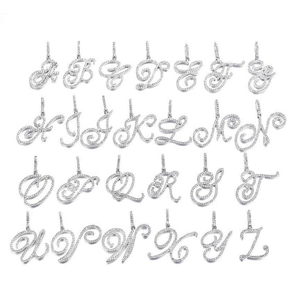 Hip hop accessories grass letter pendant melon seed buckle Cuban chain accessory