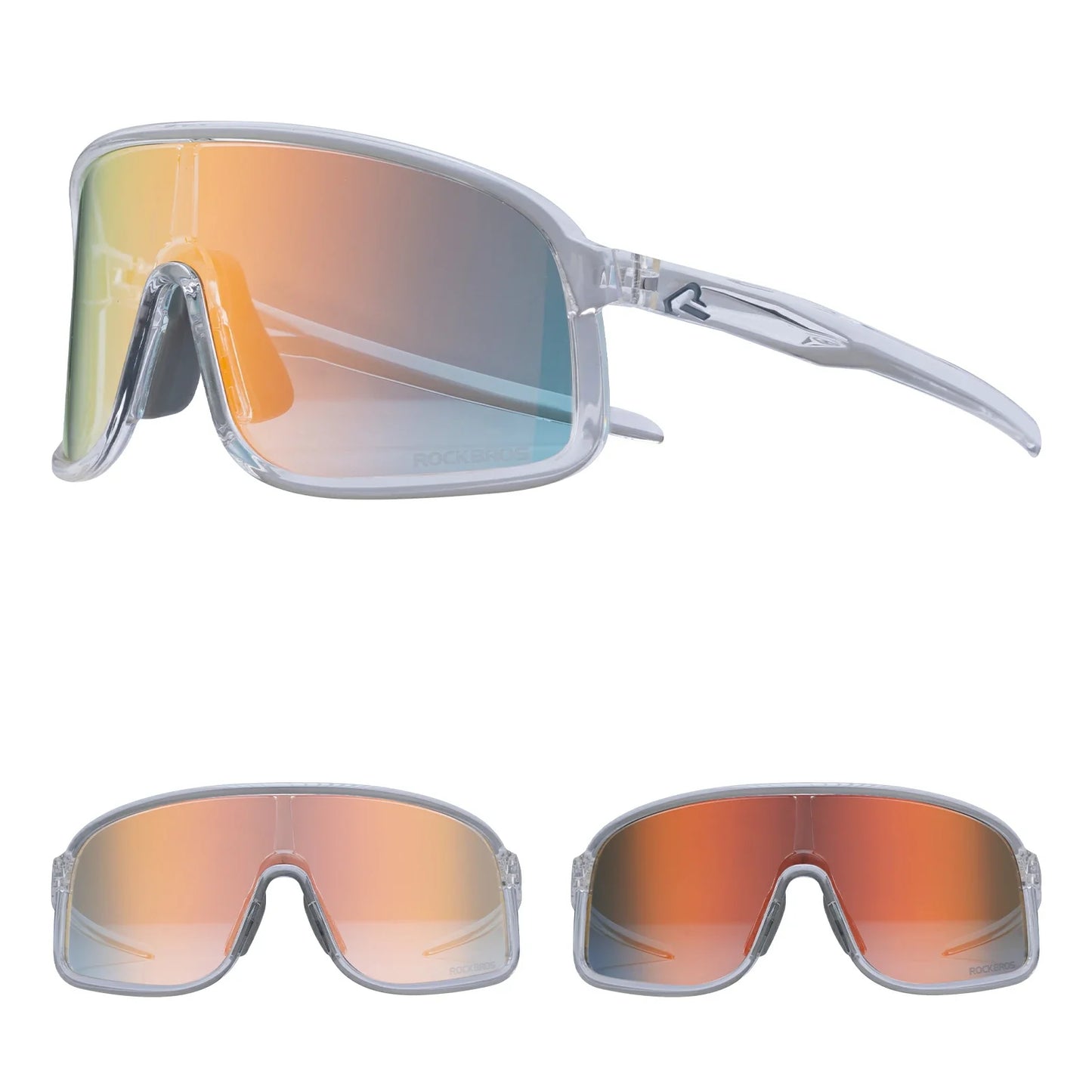ROCKBROS Cycling Sunglasses Photochromic Polarized Sports Glasses UV400 Unisex