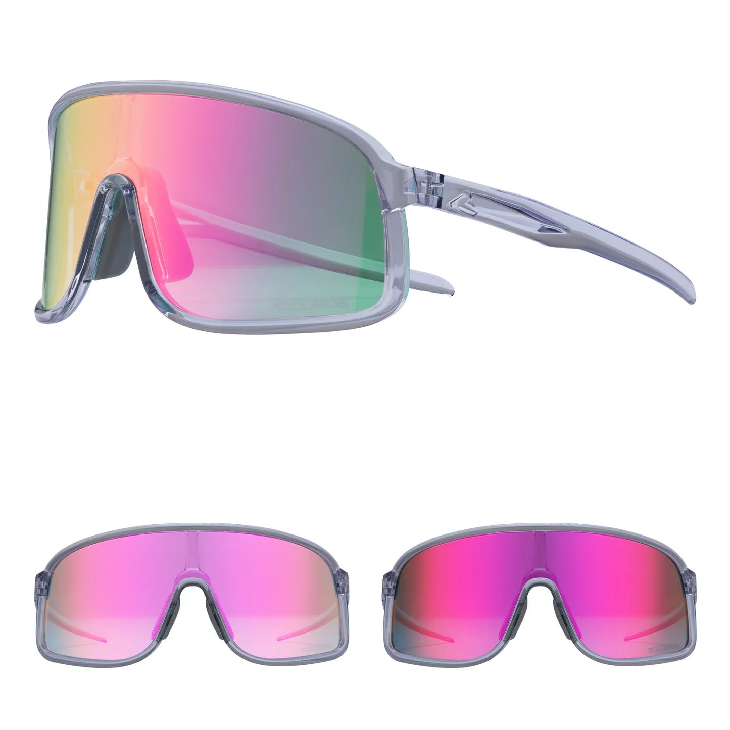 ROCKBROS Cycling Sunglasses Photochromic Polarized Sports Glasses UV400 Unisex