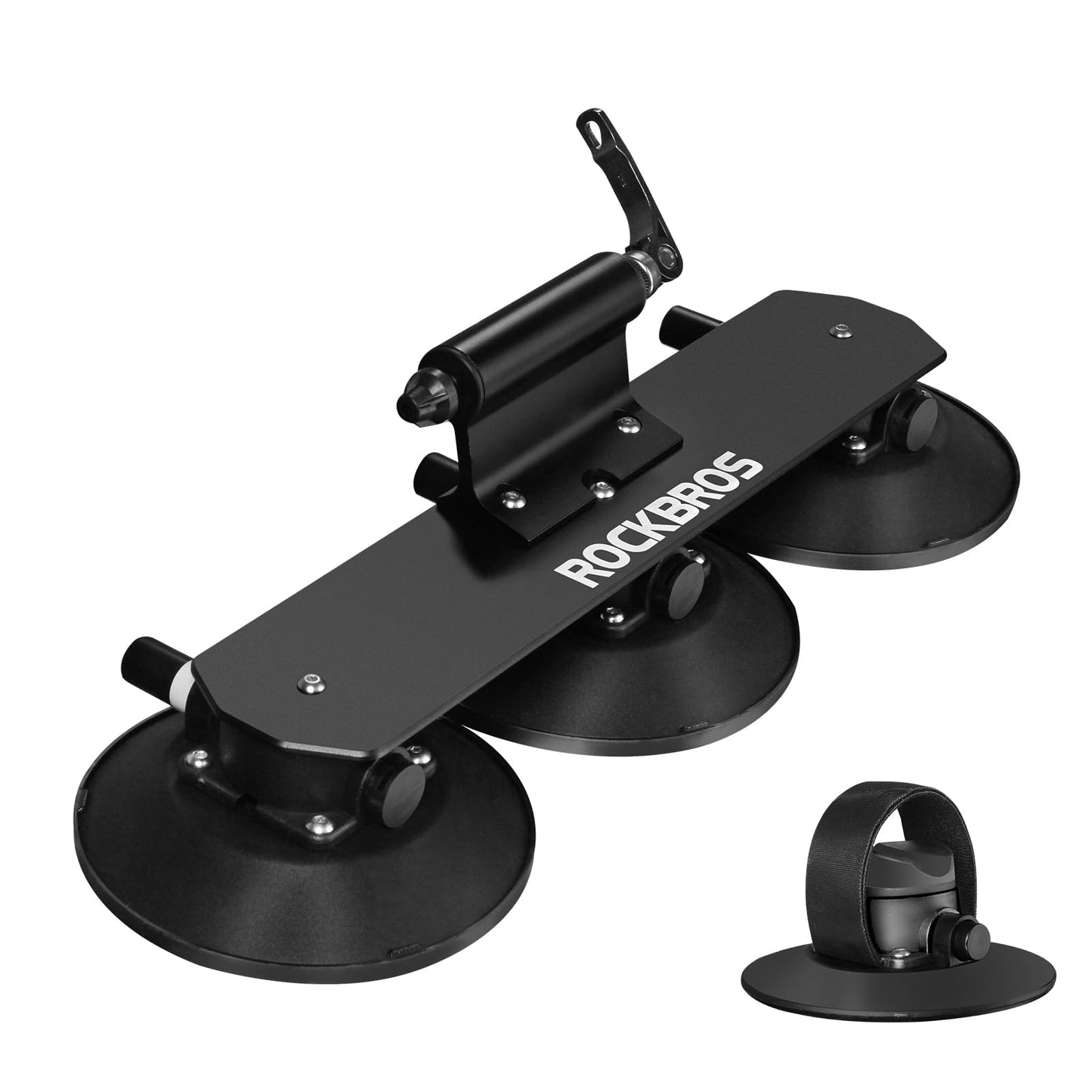 ROCKBROS Suction Cup Bike Rack for Car Roof Quick Release Sucker Mount