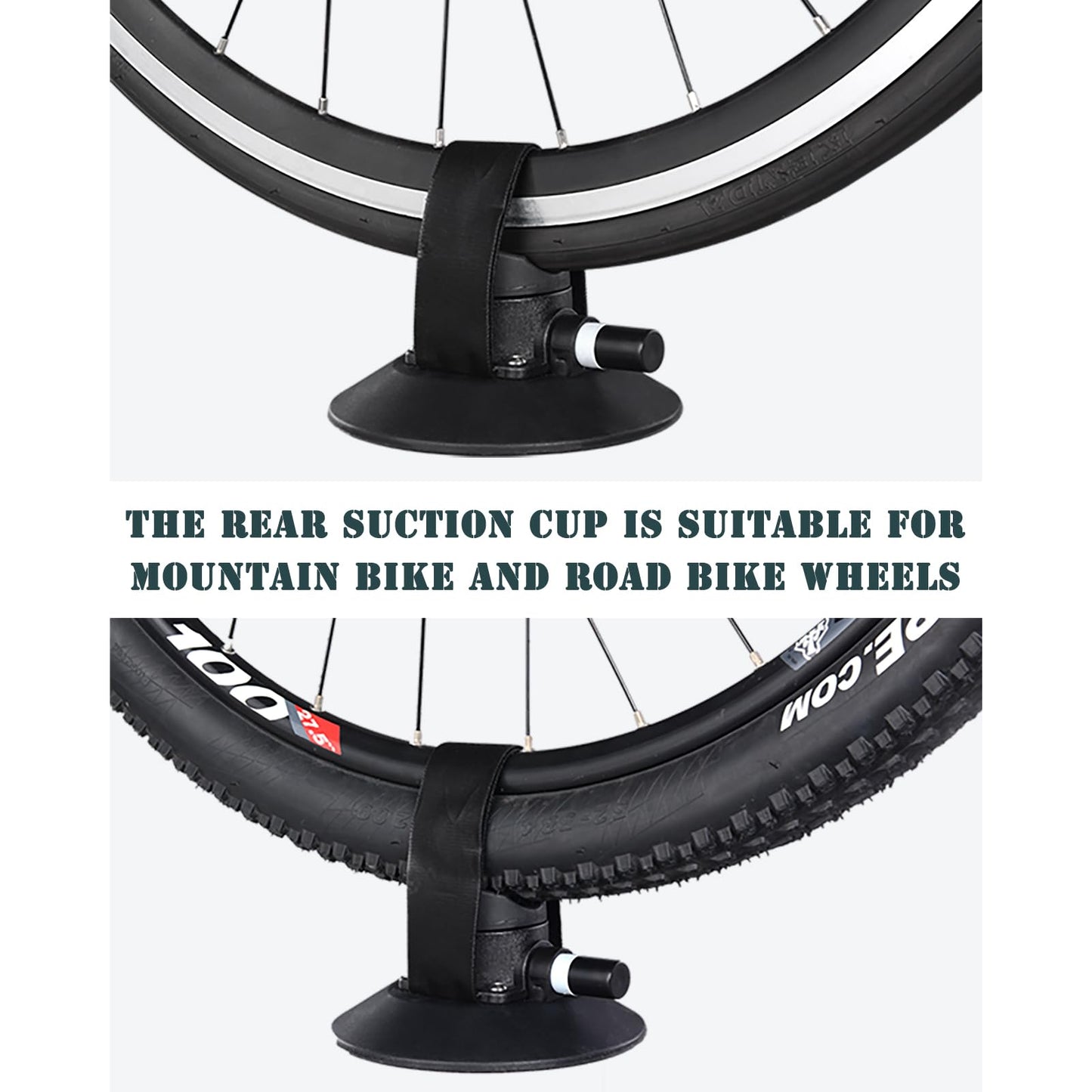 ROCKBROS Suction Cup Bike Rack for Car Roof Quick Release Sucker Mount