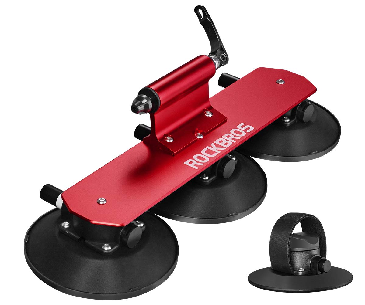 ROCKBROS Suction Cup Bike Rack for Car Roof Quick Release Sucker Mount