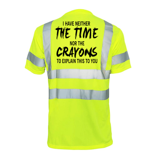 Crayons - Reflective Safety T-Shirt