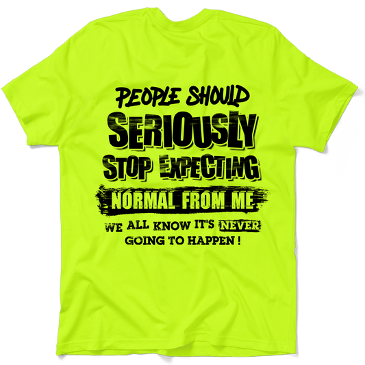 Should Stop Expecting - Safety Yellow Shirts