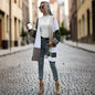 Women’s Color Matching Knit Cardigan