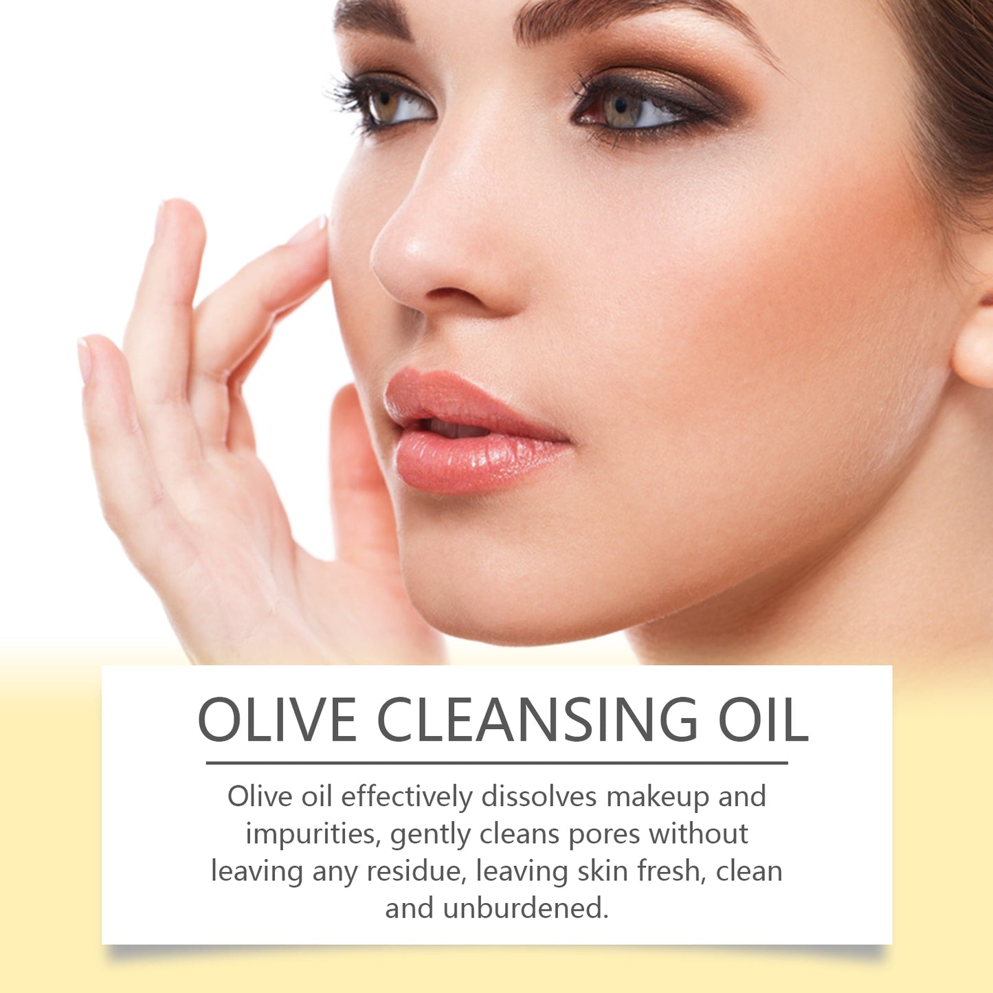 Olive Cleansing Oil Gently Moisturizes Skin And Cleans Face And Lips With Olive Cleansing Oil