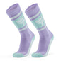 Qunature Wool Ski Socks Winter Warmth Shock Absorption for Skiing Comfort