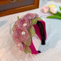 Fashionable handmade flower headbands