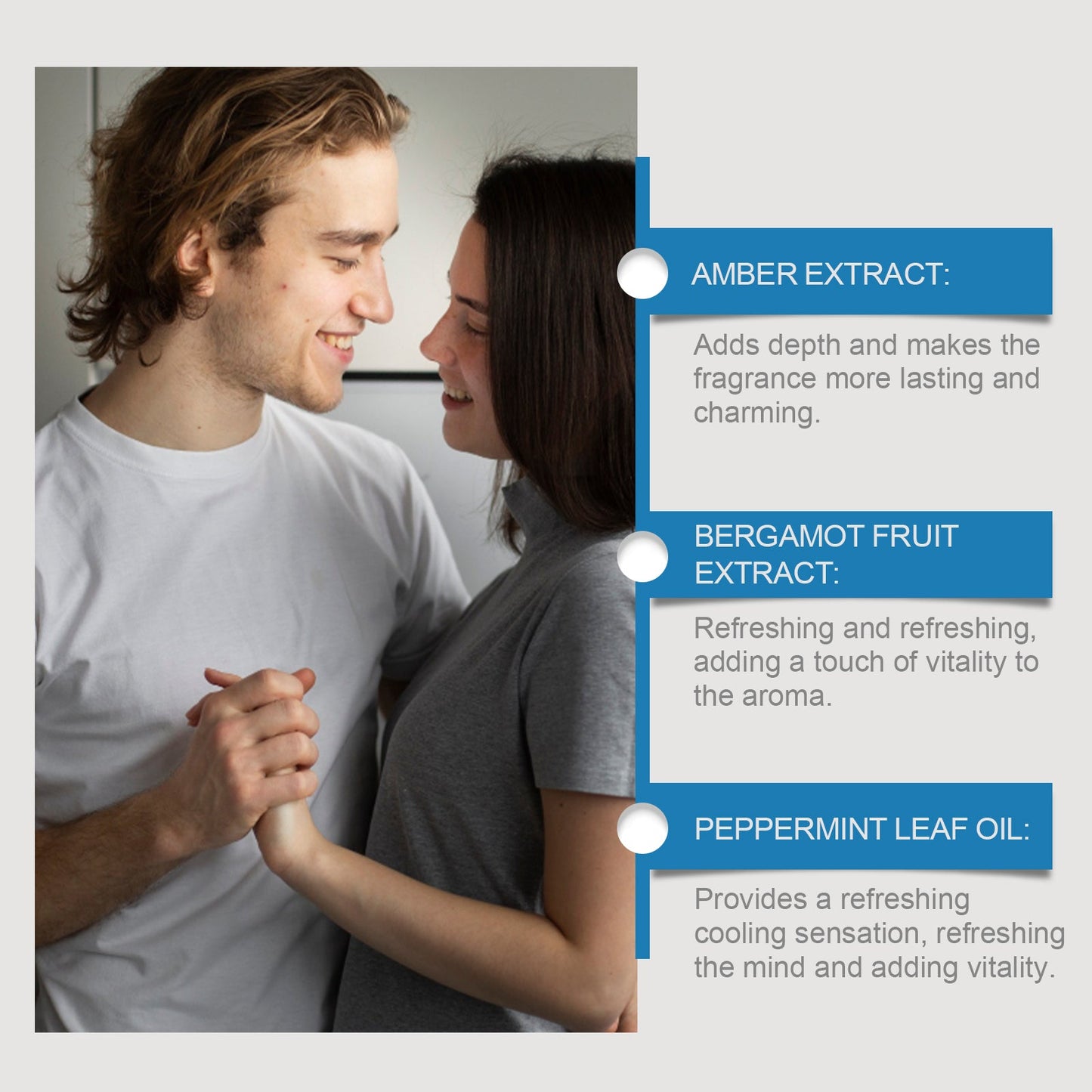 Men's Mint Cologne, Exudes Personal Charm Lasting Fragrance Light Fragrance Fresh Atmosphere Cologne