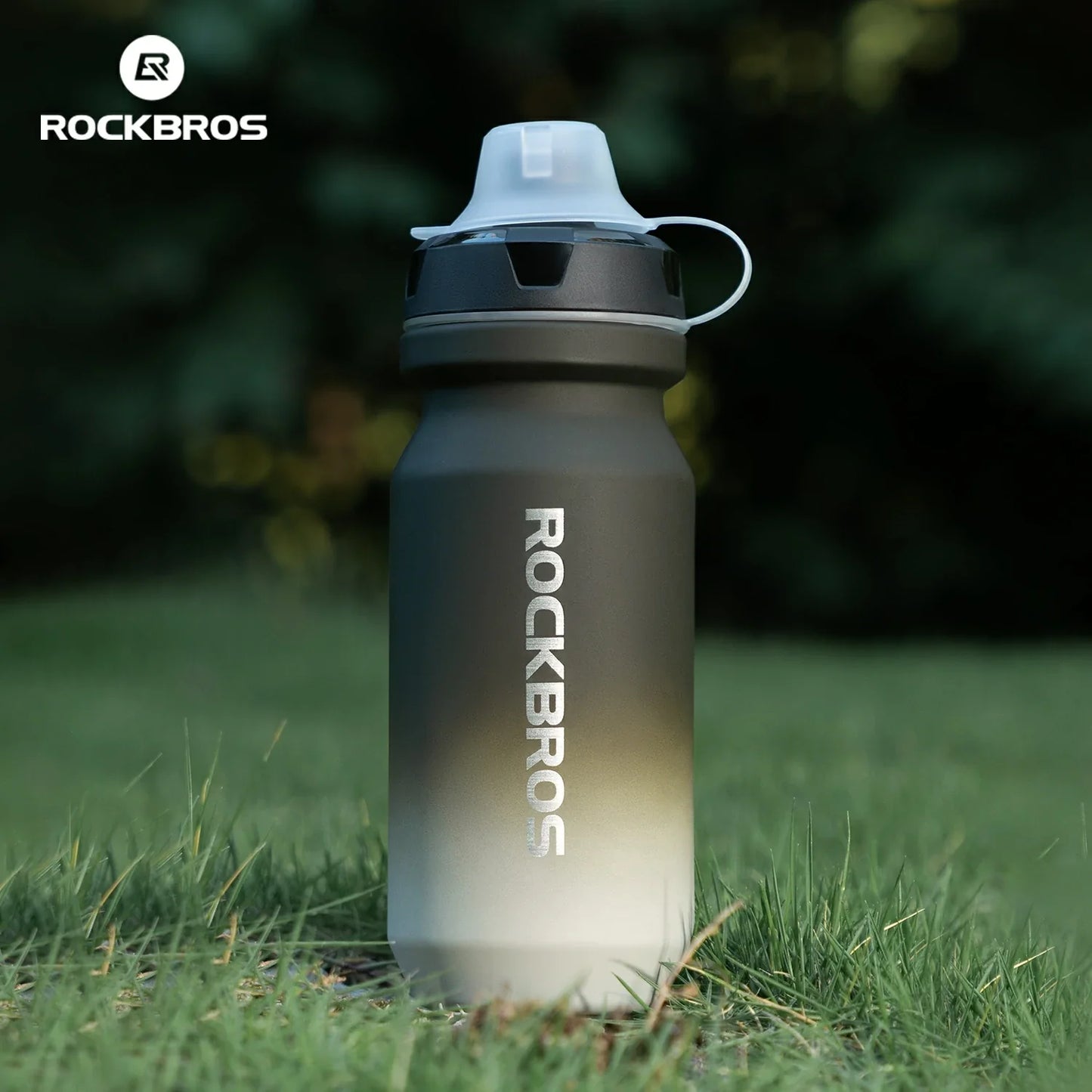 Skin-Feeling Bike Bottle with Pull-Top Lid – Lightweight Leakproof 600/750ml