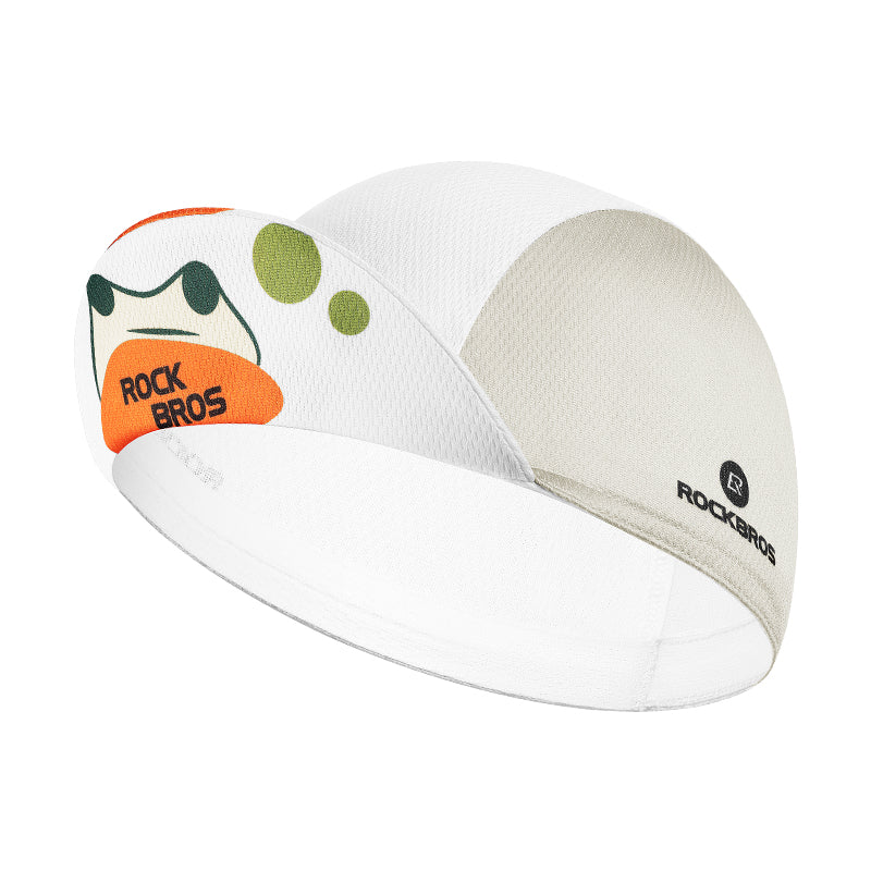 ROCKBROS Lightweight Frog Cycling Cap Breathable, UV Protection, Flip-up Brim Helmet Compatible