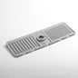 Heighten slope drain mat faucet sink splash mat drain mat pool non slip soap mat splash mat
