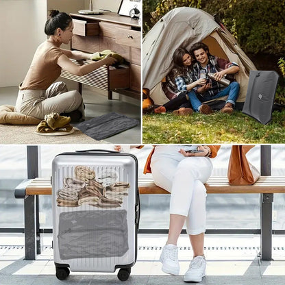 Travel essentials: Vacuum bags, luggage, clothes boxes, packing bags, accessories, compression cubes