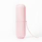 Plastic toothbrush box portable toothbrush cup brushing teeth mouthwash cup and dental cylinder
