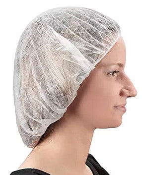 Polygard Bouffant Caps