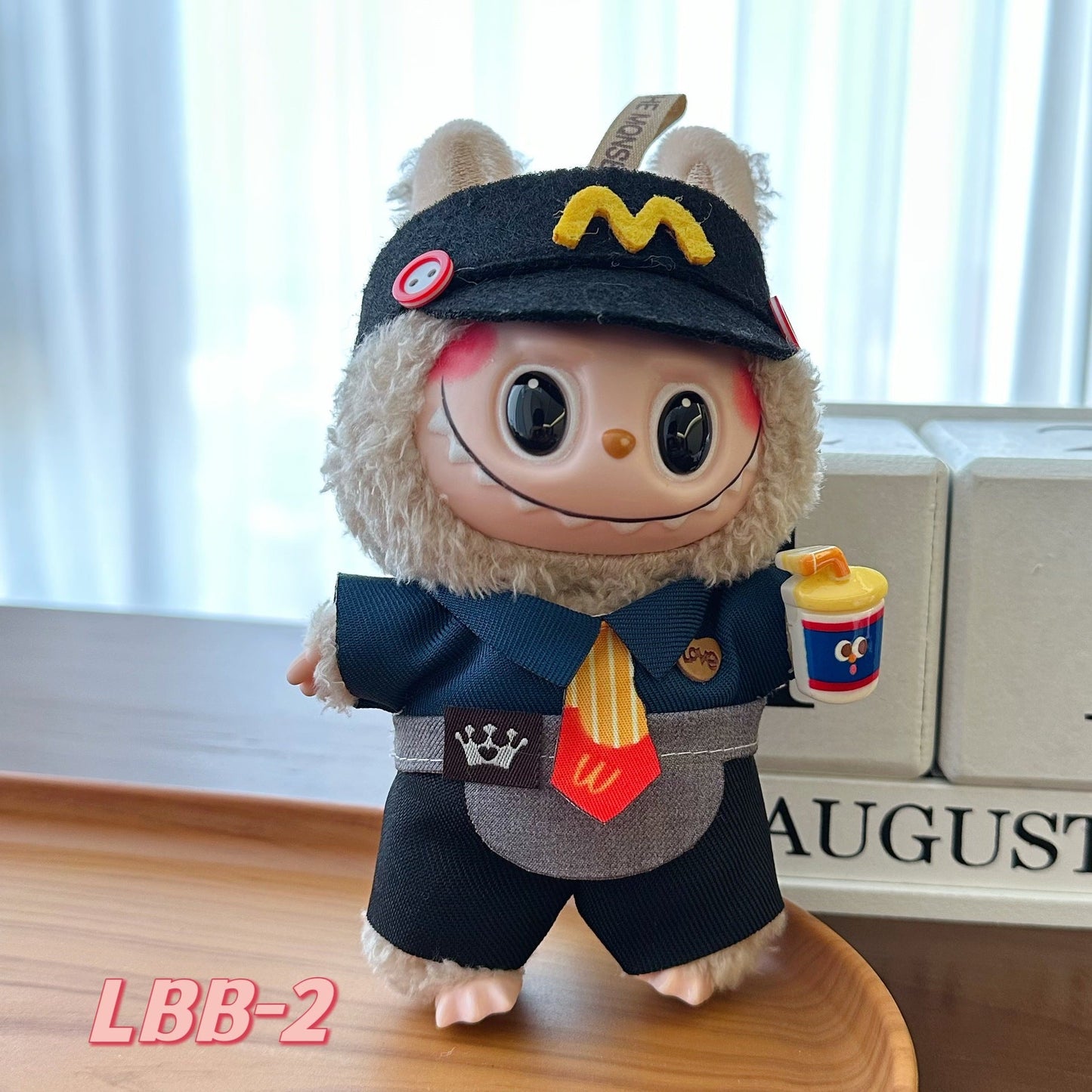 [Clothes Only]15-17 cm Labubu Sitting Party Doll Clothes Cute Set Clothes