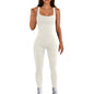 4 Pack Women’s Ribbed Sleeveless Jumpsuit