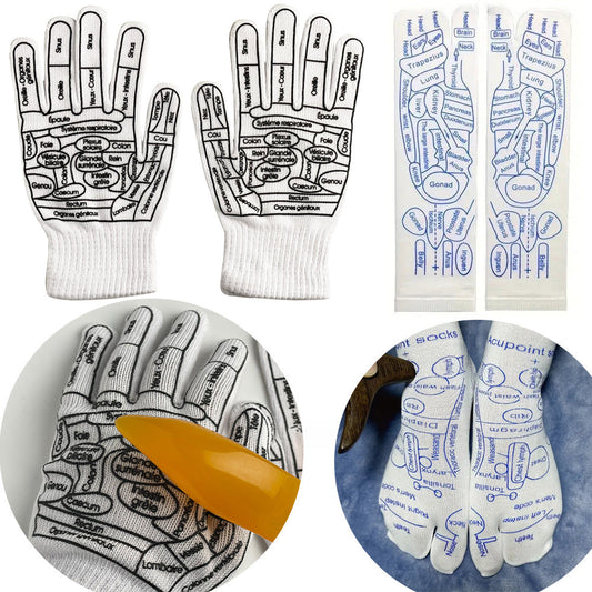 Reflexology Socks Women Foot Massage Meridian Acupoint Reflex Area Acupoint Socks And Foot Acupoint Illustration Socks for Foot