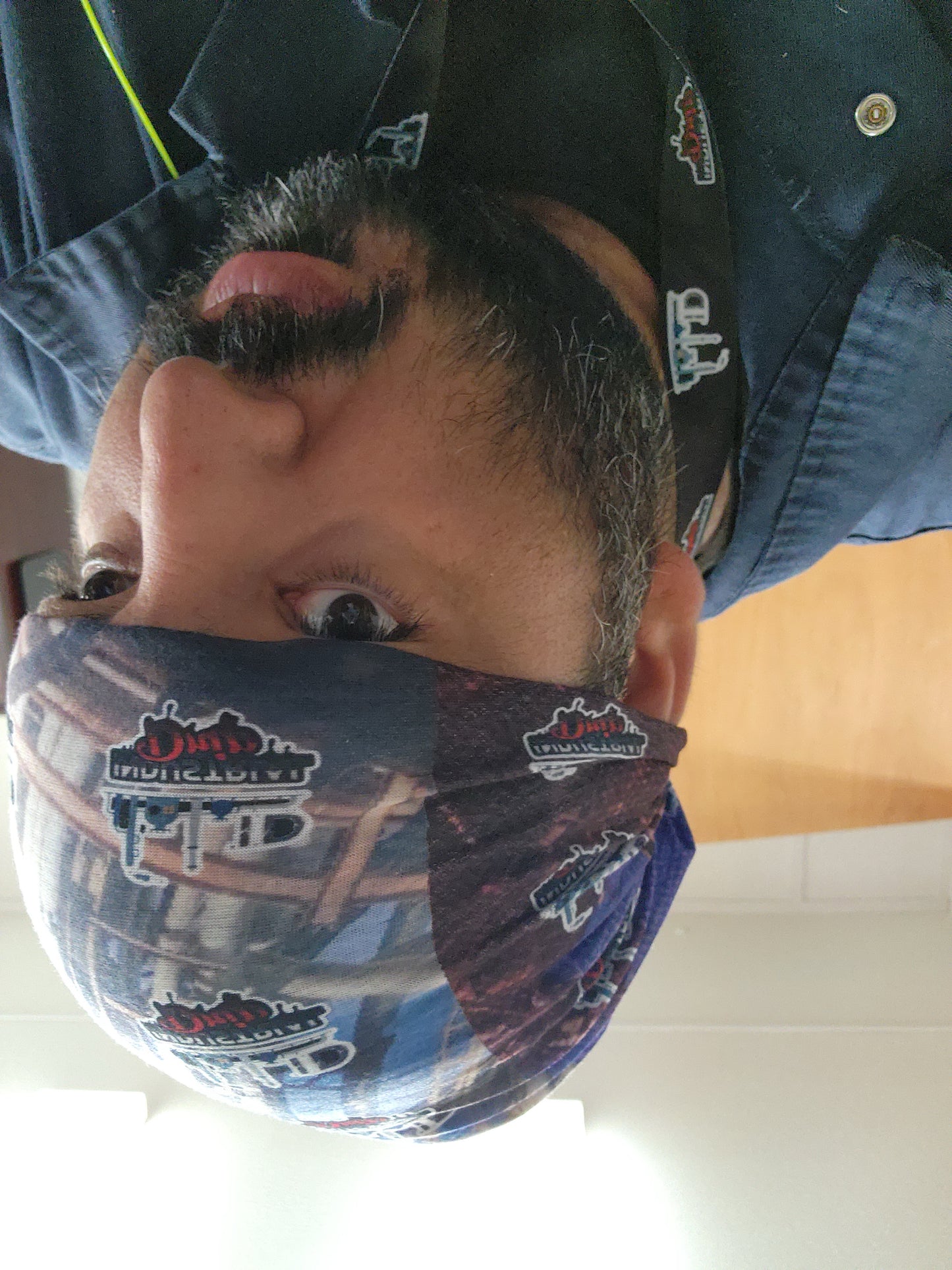 Industrial Drip Lanyard and Badge Holder