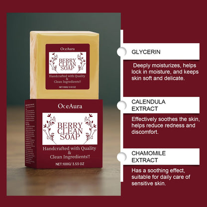 Skin Care Soap Gently Cleanses And Moisturizes Body Skin Pores Soothing Bath Body Soap