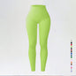 Threaded autumn and winter yoga pants seamless fitness pants high waisted sports yoga clothes leggings