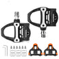 Carbon Fiber SPD Clipless Pedals for Road Bikes 9/16''