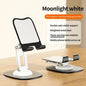 Multi-Function Folding Lift Lazy Mobile Phone Stand 360° Rotating Live Stand Aluminum Mobile Phone Tablet Desktop Stand