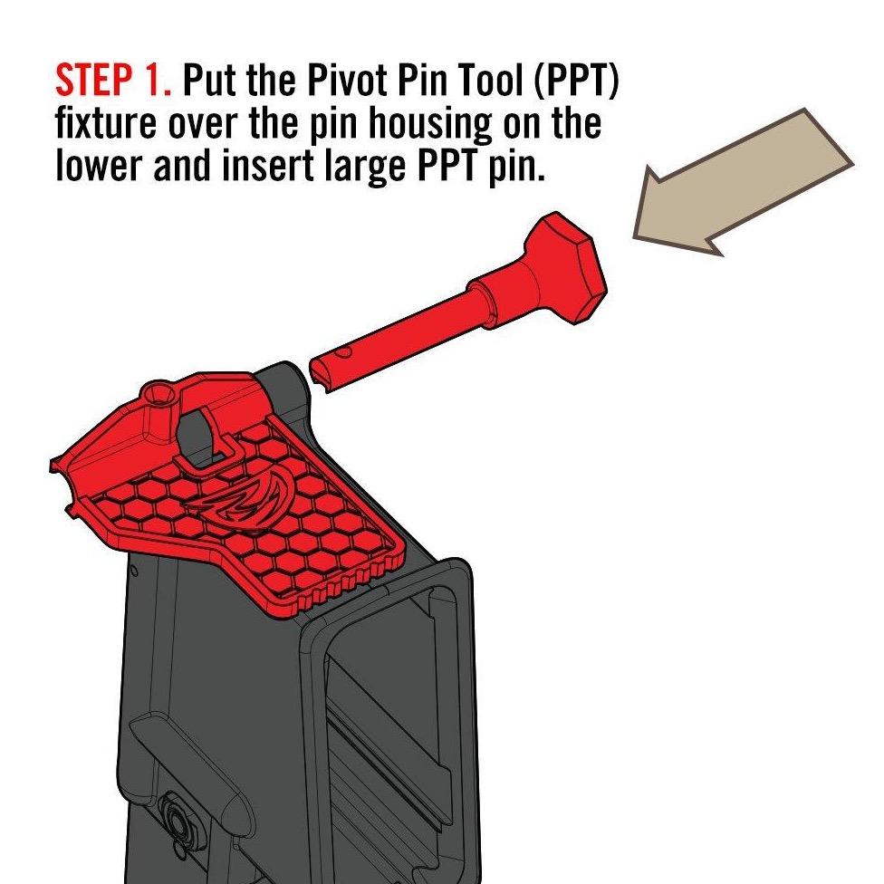 AR15 Pivot Pin Tool