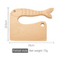 Children's Wooden Knife Vegetable Fruit Wooden Knife Solid Wood Toy Knife Kitchen Toy Children's Wooden Knife